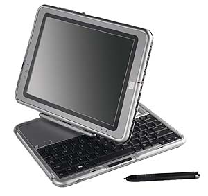 HP-Compaq Tablet PC TC 1100 - starý známý s novou výbavou.