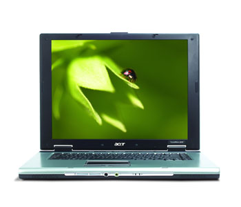 Acer TravelMate 2410 - Celeron M a widescreen LCD