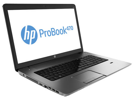 HP ProBook 470 - lehký 17'' notebook ze skleněných vláken