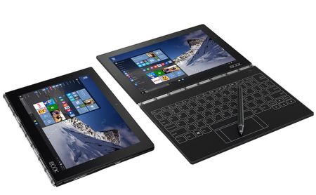 Lenovo Yoga Book – unikátní kombinace notebooku, tabletu a grafického tabletu ve stylovém provedení