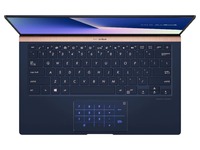 notebook Asus ZenBook 14 UX433 - pracovní plocha a touchpad s numerickým blokem (NumberPad)