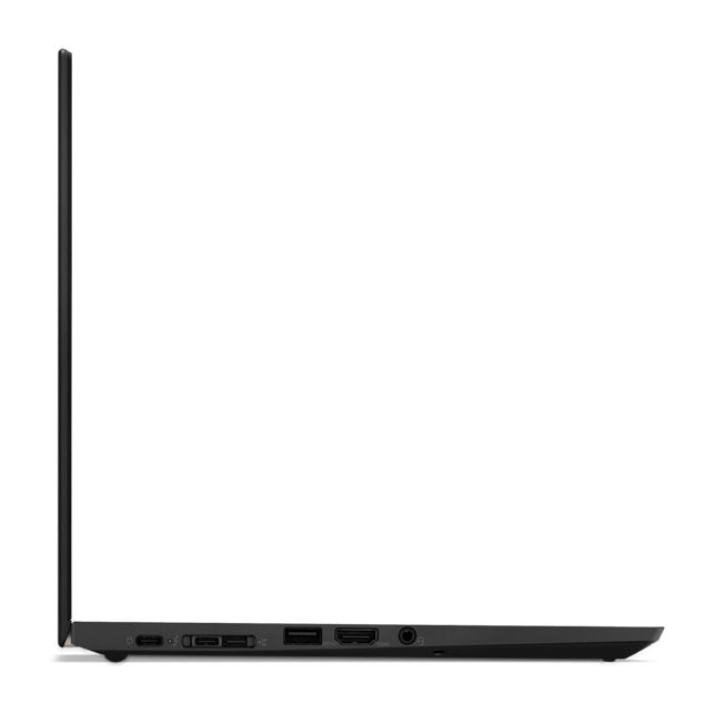 notebook Lenovo ThinkPad X390 - boční pohled, hlavní sada fyzických rozhraní
