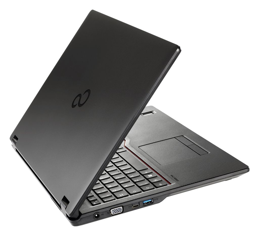 Fujitsu Lifebook E459 - vnější strana víka notebooku