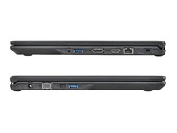 Fujitsu Lifebook E459 - boky s většinou fyzických rozhraní