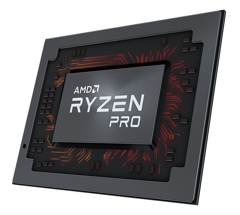 AMD Ryzen Pro (ilustrační grafika výrobce)
