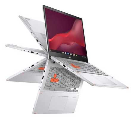 ASUS Chromebook Vibe CX34 Flip (CX3401FBA) a ASUS Chromebox 5