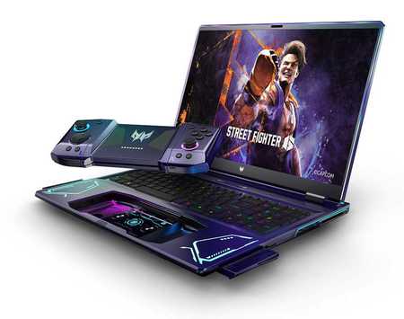 Acer Projekt DualPlay - koncept herního notebooku s odnímatelným ovladačem