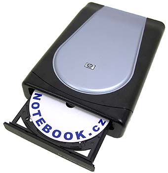 HP DVD Writer dvd420e - externí DVD vypalovačka 