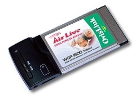 OvisLink WGP-1500 - PCMCIA karta s GPRS