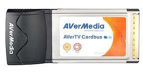 AverTV Cardbus - další TV v notebooku.