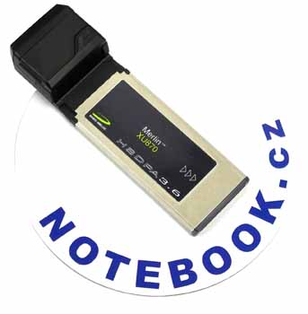 Novatel Merlin XU870 - HSDPA pro notebooky