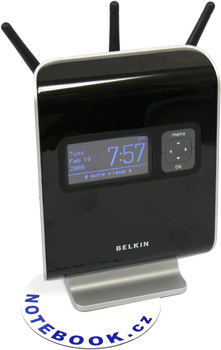 Belkin N1 Vision Wi-Fi Router - Draft-N do moderního bytu