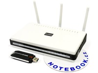 D-Link RangeBooster N DIR-655 router + DWA-140 USB Wifi-N