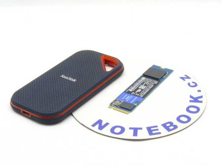 Rozšíření úložné kapacity notebooku o SSD, interní i externí, WD a SanDisk
