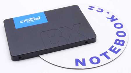Crucial BX500 - 2.5'' SSD se SATA rozhraním, zrychlení či rozšíření staršího notebooku i PC