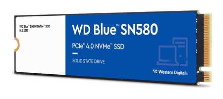NVMe SSD s technologií nCache 4.0, WD Blue SN580