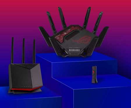 ASUS ROG - síťová zařízení Wi-Fi 7