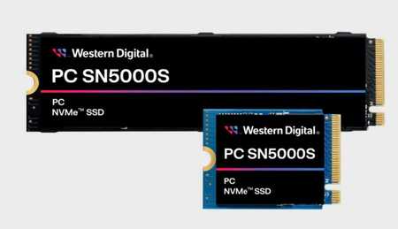 Western Digital PC SN5000S NVMe - SSD s výkonem nové generace QLC
