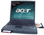 Acer TravelMate 220 - velmi dobrá baterie