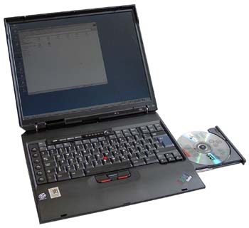IBM ThinkPad A30p - obrázek jako z pohádky