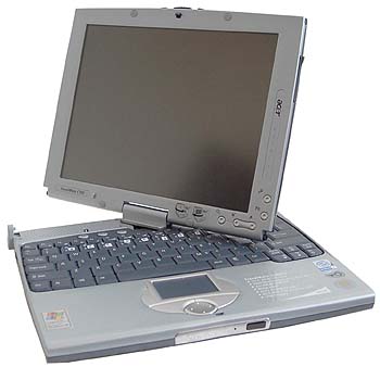 Acer TravelMate C102TCi Tablet PC - jiná koncepce