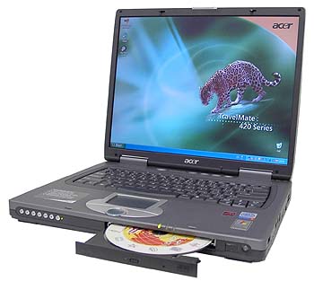 Acer TravelMate 427LC - desktop v přenosném balení