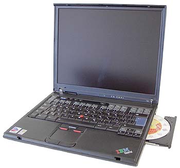 IBM ThinkPad T40p - tenký, lehký a "nadupaný"
