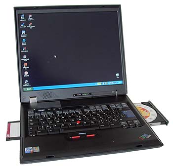 IBM ThinkPad G40 - desktop se slušnou výdrží