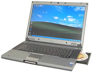 UMAX VisionBook 855WXC - široký displej s příznivou hmotností