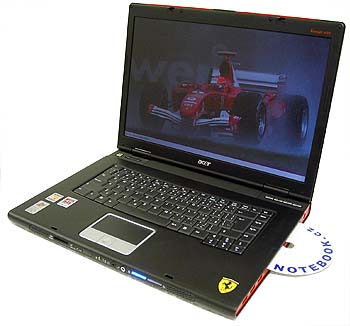 Acer Ferrari 4000 - rychle a  exkluzivně