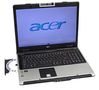 Acer Aspire 9300 - vyvážený 17'' DTR s numerickou klávesnicí