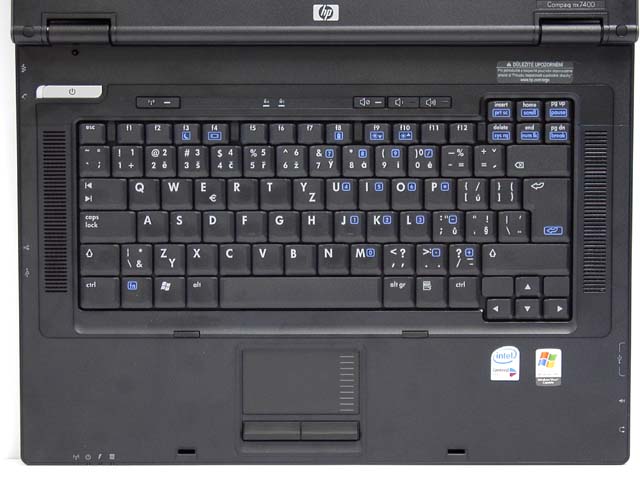 Hp compaq nx7400 не включается