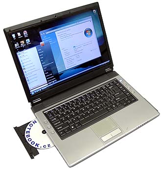 Umax VisionBook 3500WXN - levně s externí grafikou