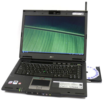 Acer TravelMate 6592G - tichý společník do firmy