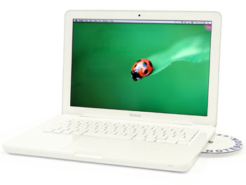 Apple MacBook White (unibody) - ještě kulatější