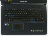 Acer Predator Helios 500 - pracovní plocha