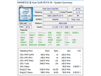 Acer Swift 3 SF314-54 - popis procesoru