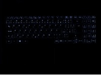 Acer Swift 3 SF315-52 - podsvícení klávesnice