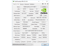 Asus TUF FX504 - specifikace GPU NVIDIA GeForce GTX 1050 Ti