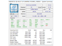 Asus TUF FX504 - specifikace procesoru Intel Core i5-8300H