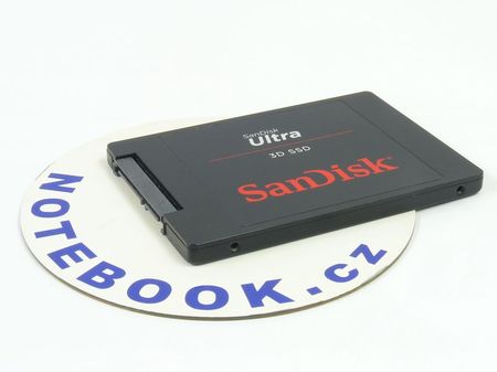 SanDisk Ultra 3D SSD - 256 GB až 2 TB, rozměry HDD, rozšíření i pro starší notebooky