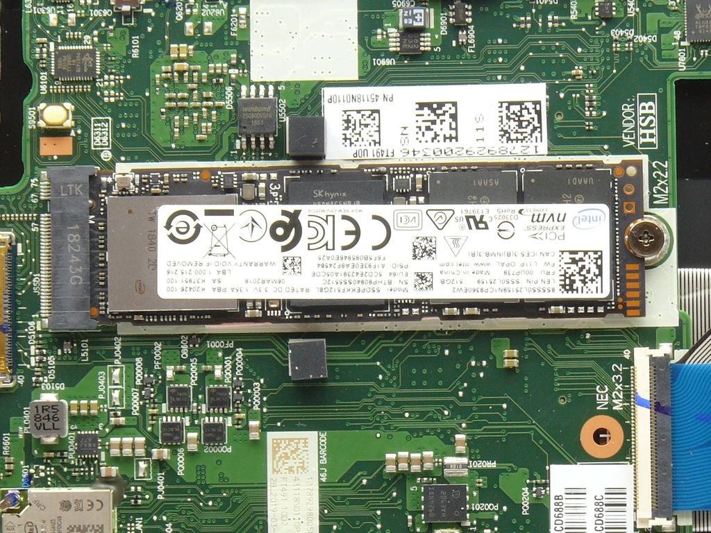Lenovo ThinkPad T490s - M.2 2280 SSD modul