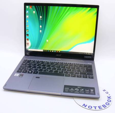 Acer Spin 5 SP513-54N - 13.5'' konvertibilní notebook s 3:2 LCD a ovládáním Wacom