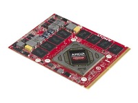 MXM modul s grafikou AMD Radeon založenou na stejném čipu Tonga