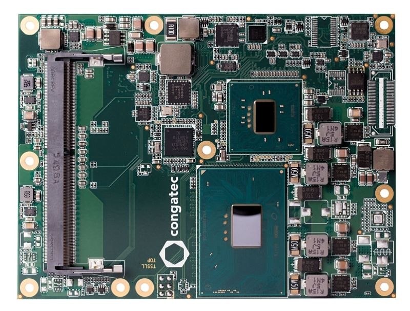 Základní deska v COM Express formátu s procesorem Intel Xeon E3-1505M v5.