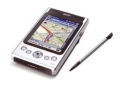 Acer n35 - s integrovaným přijímačem GPS