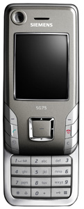 Siemens SXG75, SFG75, SG75 - trojice UMTS mobilů přichází