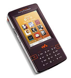 Sony Ericsson W950i - mobil, WALKMAN, UMTS, 4 GB paměti