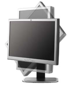 HP LCD monitor LP2465 s úhlopříčkou 24 palců