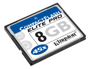 Kingston CompactFlash Elite Pro 8 GB